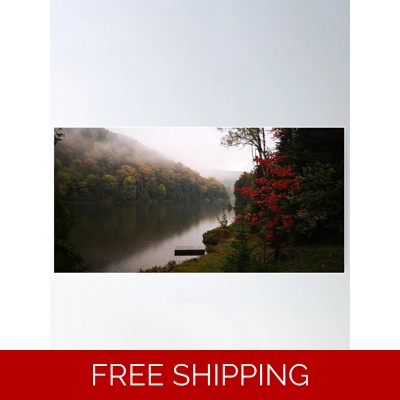 Le Studio Poster Lake Perry Misty Fall 2019